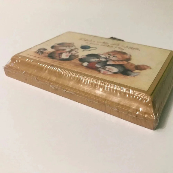 Vintage 1981 Hallmark Plaque Lifes A Tickle Hanging Cat  Wall Art - Picture 12 of 16